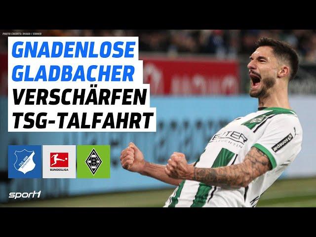 TSG Hoffenheim - Borussia Mönchengladbach | Bundesliga Tore und Highlights 15. Spieltag