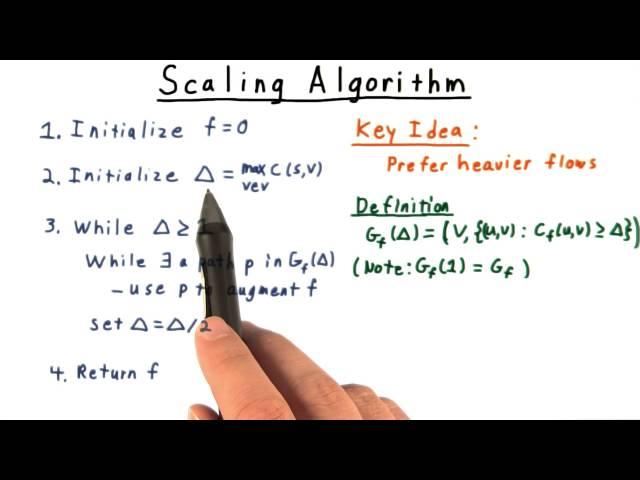 Scaling Algorithm - Georgia Tech - Computability, Complexity, Theory: Algorithms