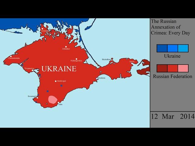 The Russian Annexation of Crimea: Every Day