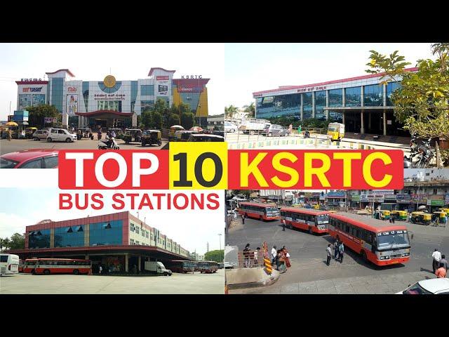 TOP 10 KSRTC BUSSTATIONS KARNATAKA