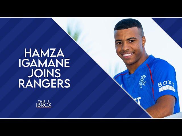 Hamza Igamane is FINALLY a Rangers player