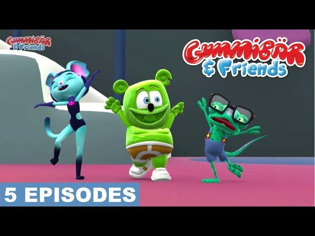 Gummy Bear Show Second 5 Episodes - Hiccups, Macaroni Plant, The Contest, Happy Maroon Day