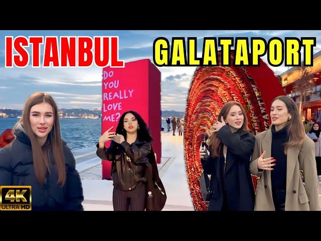  Turkey Istanbul GALATAPORT Bosphorus Kabatas to Galataport 4K