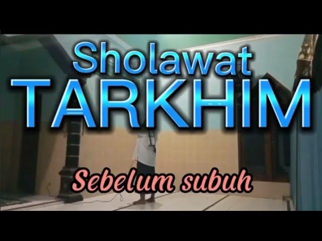 SHOLAWAT TARKHIM OLEH BAPAK SUKANDAR BENTAK SIDOHARJO SRAGEN JAWA TENGAH