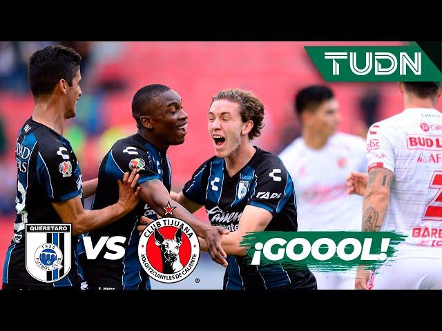 ¡Gol de Gallos! Marcel Ruiz hace el segundo | Querétaro 2 - 0 Tijuana | Liga Mx - CL 2020  J2 | TUDN