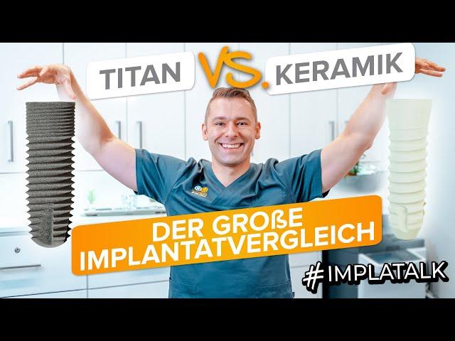 Titanimplantat oder Keramikimplantat? Der Grosse Vergleich inkl. Pros und Cons 