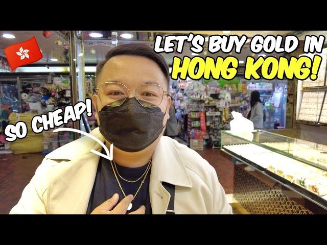 Buying GOLD JEWELRY in Hong Kong!  | JM BANQUICIO