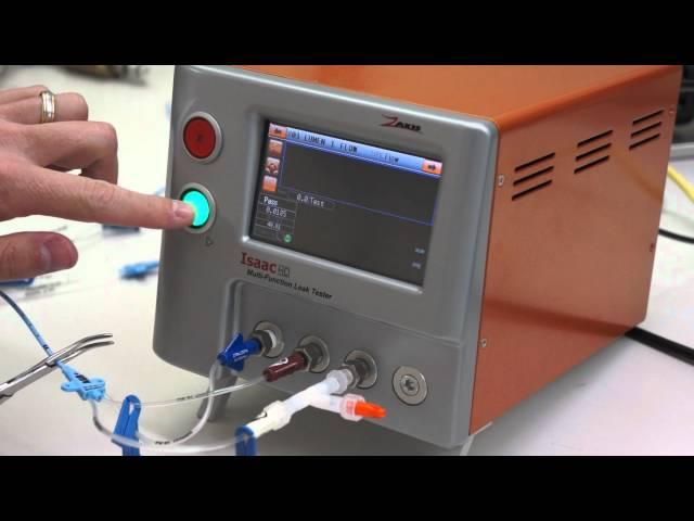 Multilumen Catheter Leak Test by Zaxis Inc.