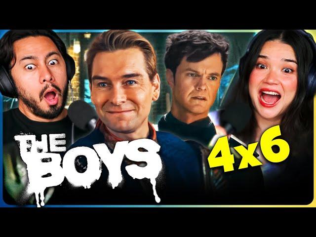 THE BOYS 4x6 REACTION | Karl Urban, Jack Quaid, Antony Starr, Erin Moriarty | Amazon Prime