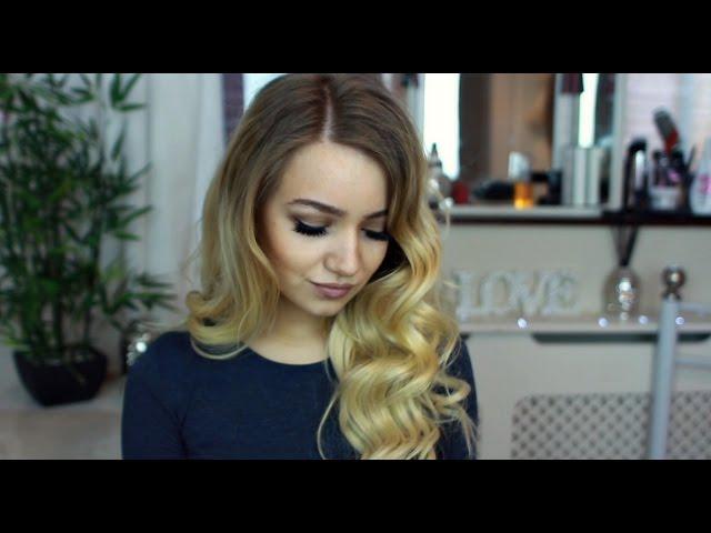 How to do Hollywood Vintage waves with clip in hair extensions