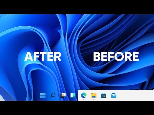 How to Transparent Windows 11 Taskbar | Windows 11/10| Taskbar Completely Transparent | TechVega