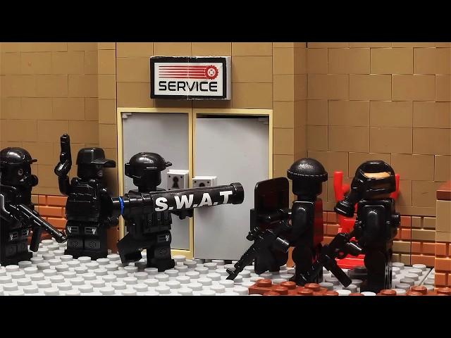 Lego S.W.A.T. "Cinematic Movie" Stop Motion Animation