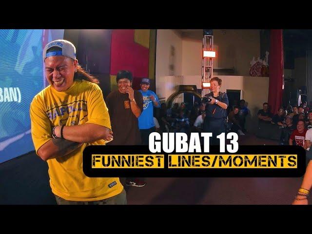 Fliptop - GUBAT 13 Funniest Lines & Moments