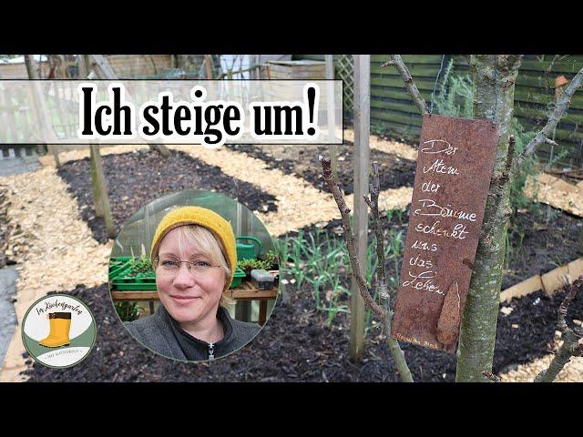 Weg von den alten Beetumrandungen!! - die Schnecken habe nichts mehr zu Lachen im Küchengarten