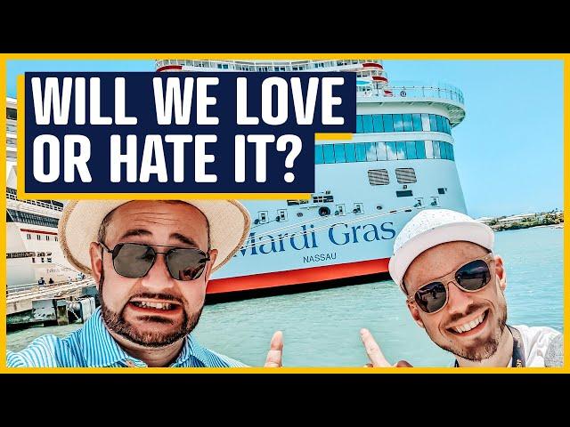 Boarding OUR FIRST EVER Carnival Cruise - We were SURPRISED!