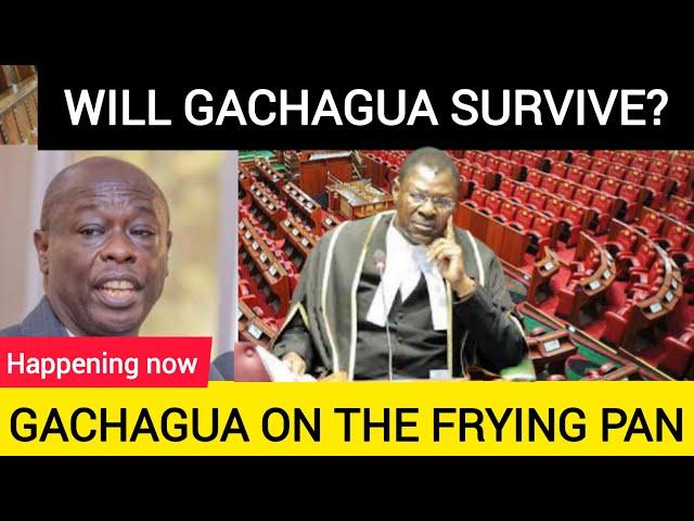 LIVE NOW, DP GACHAGUA IMPEACHMENT PROCEEDINGS