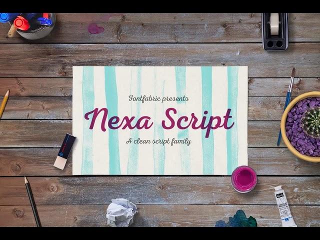 Nexa Script Font Download