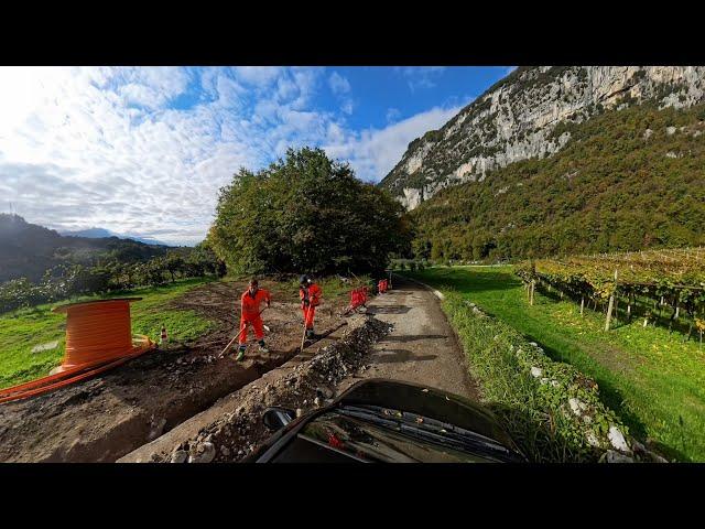 Just a Gentle Drive down an Italian Mountain