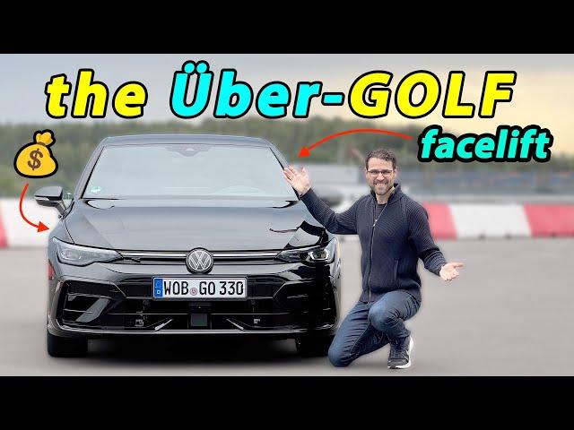 Driving the most powerful and expensive Golf! VW Golf R Black Edition (facelift) REVIEW