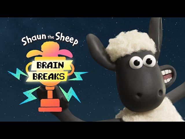 NEW  Lost in Space  Shaun the Sheep - Brain Break  For Kids