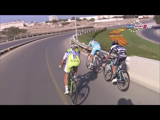 Epic battle ! Peter Sagan Vincenzo Nibali Rigoberto Uran Epic Breakaway Finish