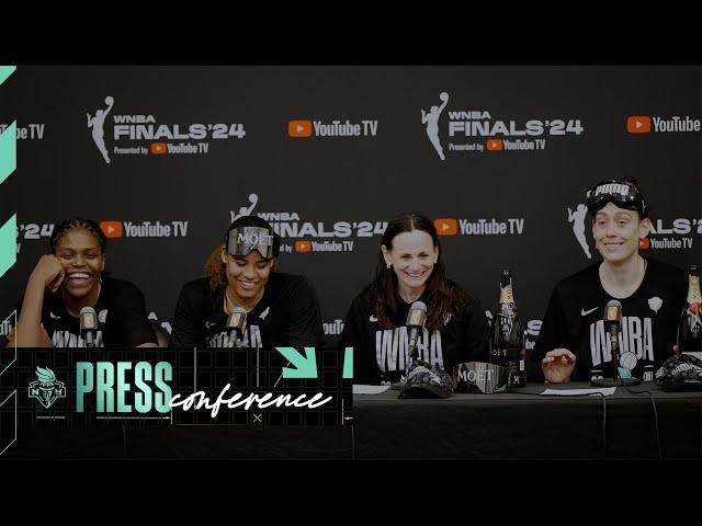 New York Liberty Press Conference | 2024 WNBA Champions