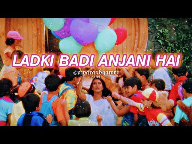 ladki badi anjani hai (slowed + reverb) kumar sanu | alka yagnik