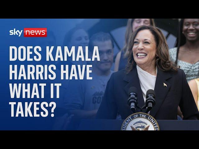 Could Kamala Harris become America's first female president?