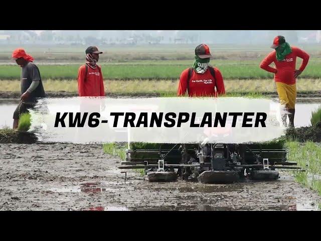 Kubota KW6 Rice Transplanter