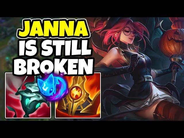 Challenger suppport shows you how BROKEN JANNA IS - 14.20 League of Legends