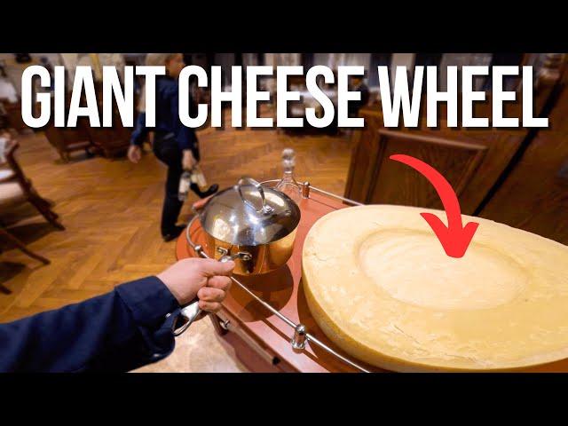 POV: Cooking Restaurant Quality Pasta in a Cheese Wheel