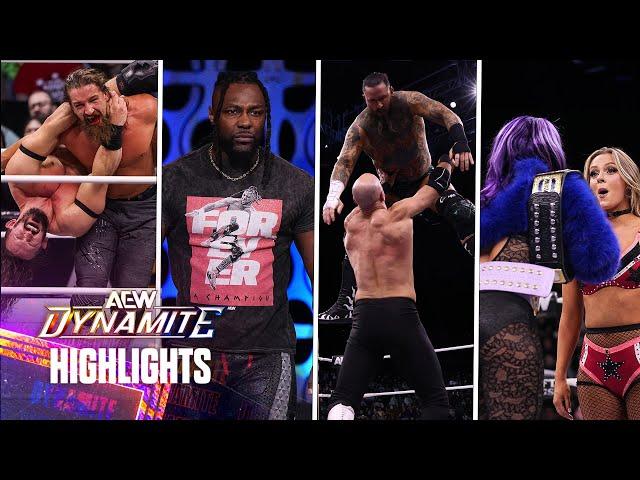 Chaos Erupts as the C2 Rolls On! | 12/4/24 AEW Dynamite Highlights