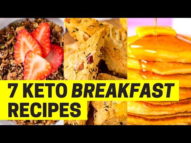 7 Best Keto Breakfast Recipes - Low Carb Ideas to Start The Day