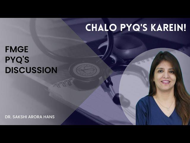 Chalo PYQs Karein - obgy by Dr Sakshi Arora Hans