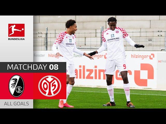 Mateta's Hattrick secures the Win |  SC Freiburg - 1. FSV Mainz 05 | 1-3 | All Goals | Matchday 8