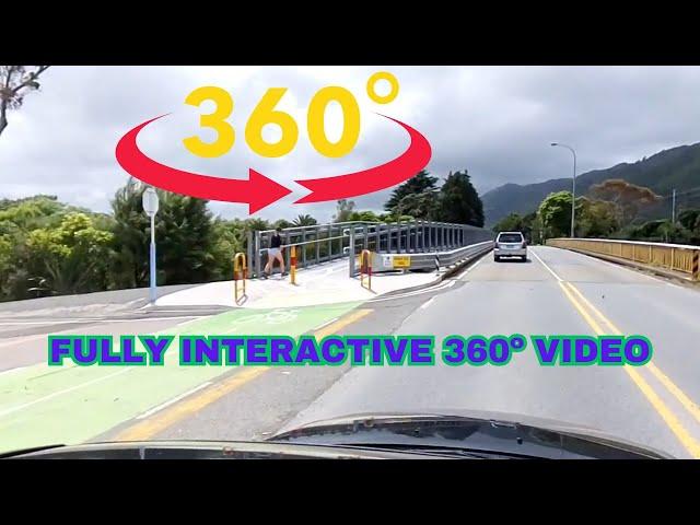 The Traffic Fox's First Interactive 360º video - Waikanae Road Trip!