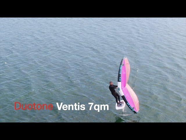 Duotone Ventis 7qm Leichtwind WINGfoil Test 2023