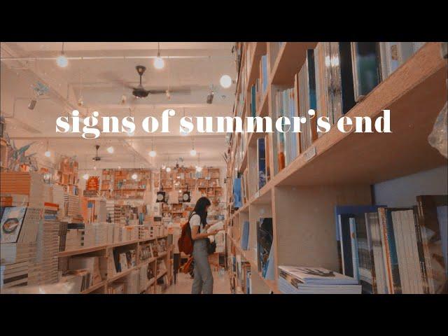  summer's end • a holiday vlog  | chrlene