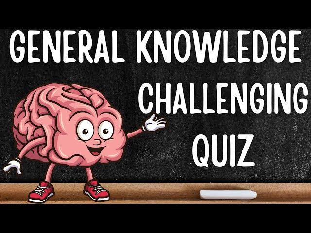 Are you good at quizzes? Then challenge yourself against these 30 general knowledge quiz questions.