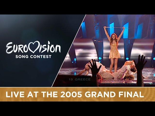 Helena Paparizou - My Number One - Greece  - Grand Final - Eurovision 2005