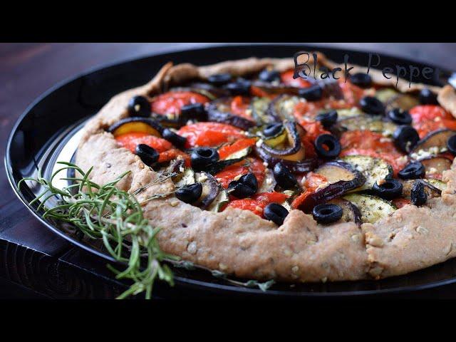 Ratatouille Galette Recipe | Black Pepper Chef