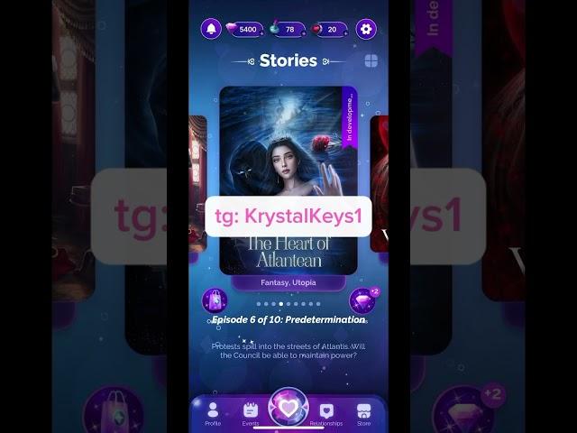 Мод seven hearts stories #клубромантики #sevenheartsstories