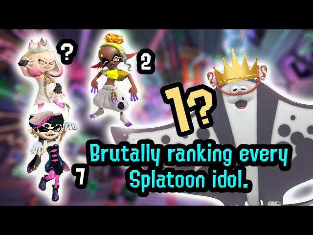 BRUTALLY ranking every Splatoon idol