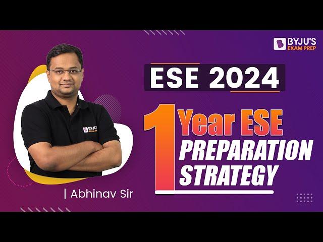 UPSC ESE 2024 | How to Prepare for IES Exam? | ESE 2024 Preparation Strategy| Tips to Crack ESE Exam