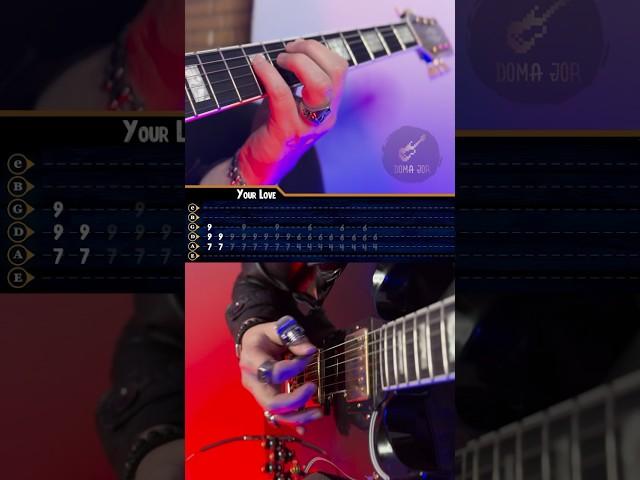 The Outfield - Your Love | Guitar tab