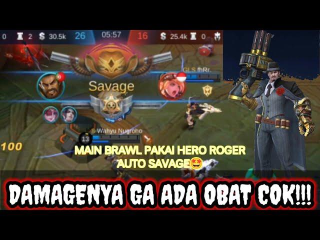 ROGER SAVAGE . AGGRESIVE ||Mobile Legends