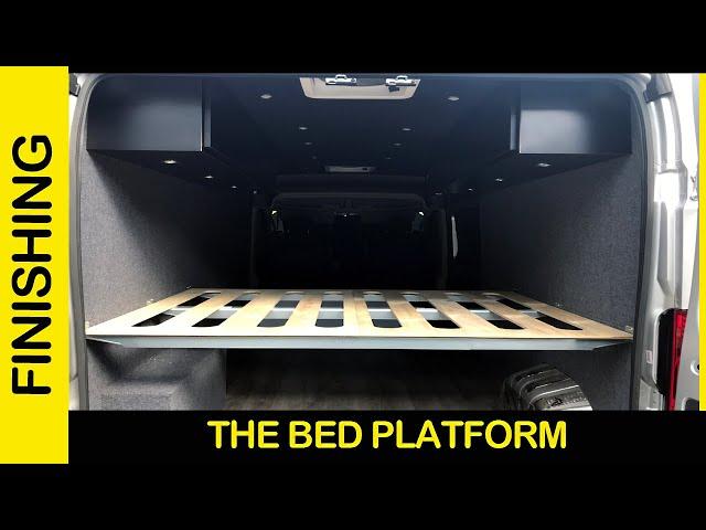 Promaster Van Build 2500 159WB – DIY–  Bed Platform – Part 13