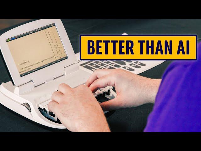 She Can Type Faster Than You: Here's How! | Matt Gray is Trying: Stenography