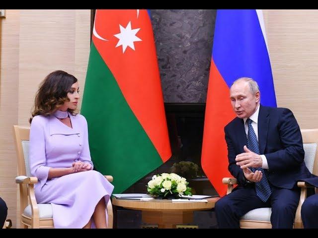 First Vice President Mehriban Aliyeva met with Russian President Vladimir Putin