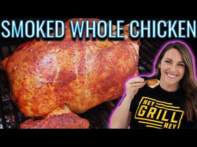 BEAUTIFUL, SIMPLE Smoked Whole Chicken | How To